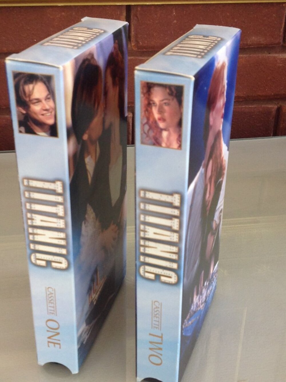 Titanic 2-Tape VHS set from 1998 Vintage/Collectible